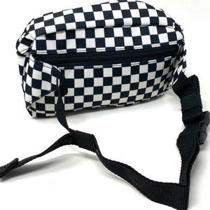 VANS Street Ready Waist Pack Fanny Belt Bag White Black Women's VN0A3WKDP2T